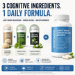 ALL-IN-ONE Lion's Mane 1,600 mg with Ginkgo Biloba 5,500 mg & Bacopa Monnieri 3,600 mg (Per Serving: 2 Capsules) – 3-in-1 Memory, Focus & Cognitive Support – 60 Vegan Capsules – Made in Canada 🍁 All In One Marketplace Canada