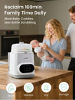 Grownsy EaseClean Bottle Washer Pro | All-in-One Bottle Washer and Sterilizer and Dryer | Baby Bottle Washer for Bottles, Pump Parts & Baby Essentials | Replaces Hand Washing 🍁 All In One Marketplace Canada