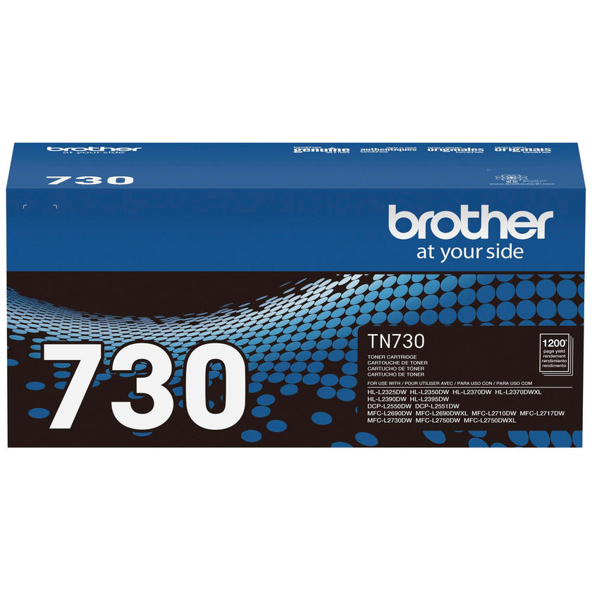 Brother Original TN730 High-Yield Black Toner Cartridge, Higher Yield for Value, Original Toner Replacement cartridges, for Brother Laser Printers HL-L2395DW, DCP-L2550DW, MFC-L2750DW, and More 🍁 All In One Marketplace Canada