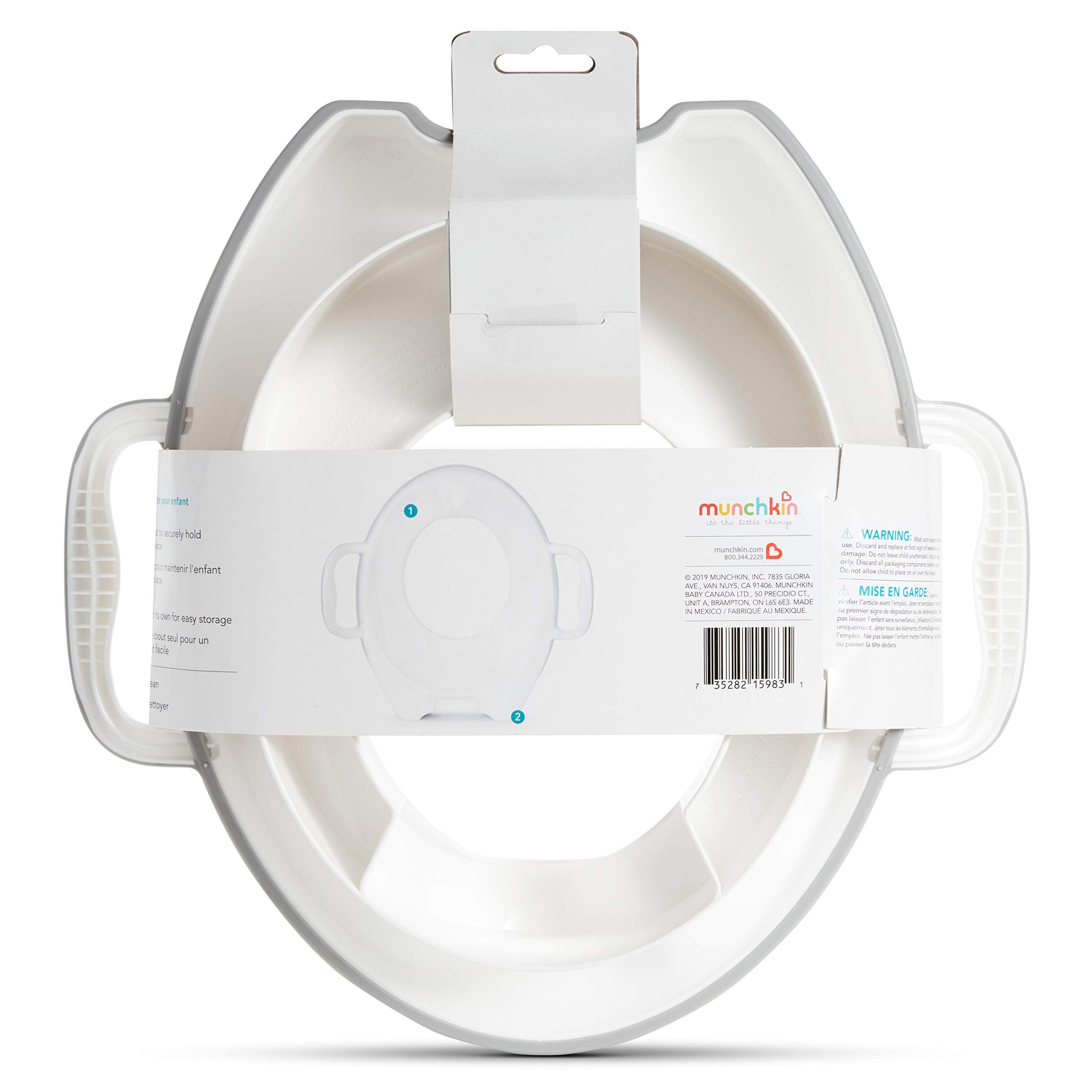 Munchkin Sturdy Potty Training Seat, Grey 🍁 All In One Marketplace Canada