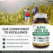 Herba Alpha Lipoic Acid 600mg – 120 Capsules | >99% Ultra Pure | Made in Canada | Blood Sugar Support Supplement 🍁 All In One Marketplace Canada