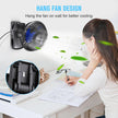 BESKAR USB Powered Clip on Fan, Portable Small Fan with Cord, 3 Speeds Strong Airflow, Personal Fan with Sturdy Clamp, Quiet Desk Fan & Clip Fan 🍁 All In One Marketplace Canada