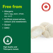 Organika Lion’s Mane Mushroom Gummies – 2000 mg Equivalent per Serving | Brain & Immune Support | Antioxidant Mushroom Supplement | Raspberry Flavour- 60 gummies 🍁 All In One Marketplace Canada
