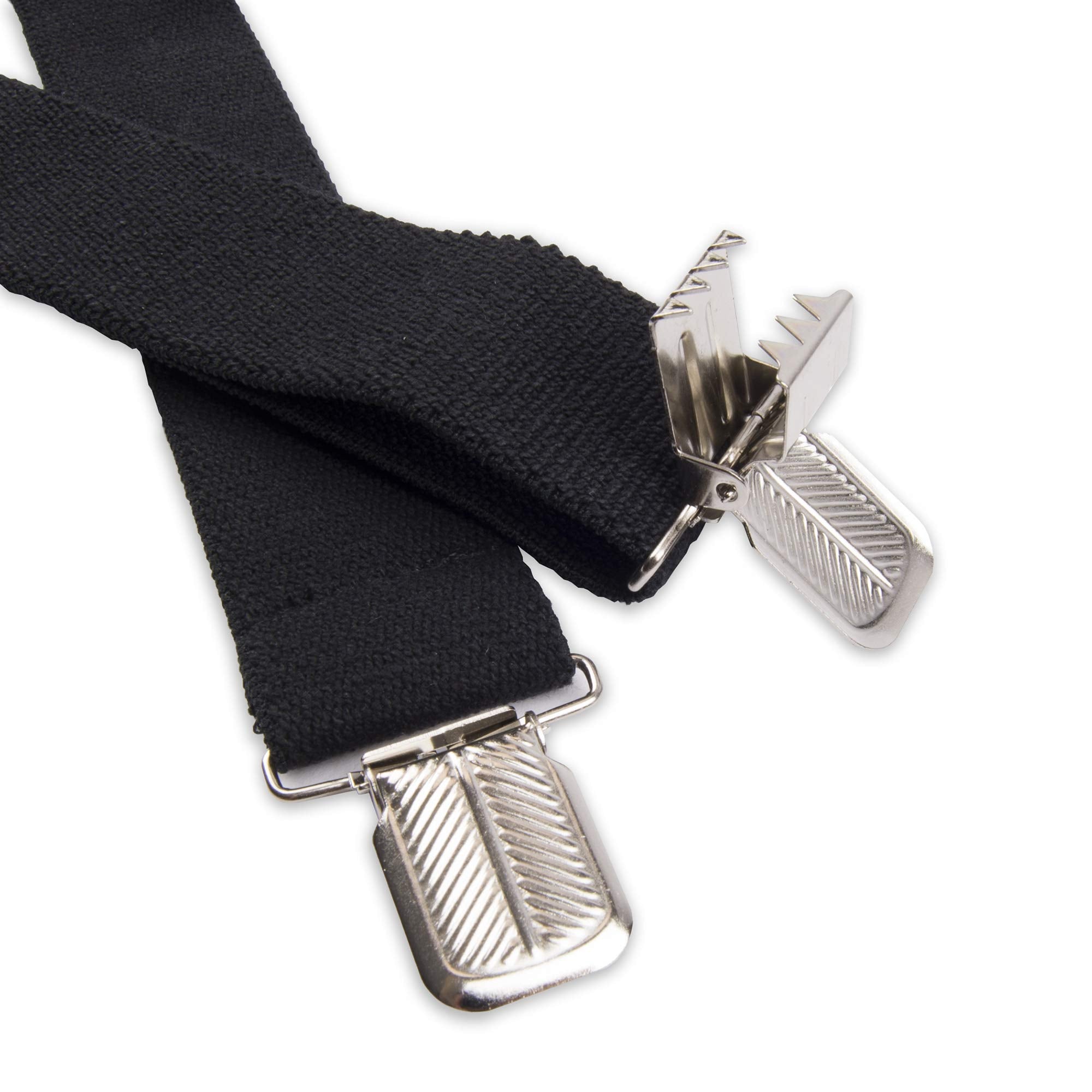 Dickies Men's 1-1/2 Solid Straight Clip Suspender, Black, One Size 🍁 All In One Marketplace Canada
