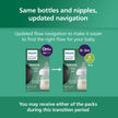 Philips Avent Natural Glass Baby Bottles with Natural Response Nipples (Slow Flow, Flow 2), 4oz, 3-pack, SCY910/03 🍁 All In One Marketplace Canada