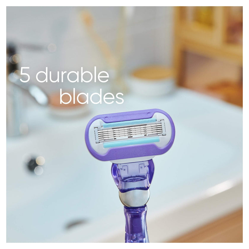 Gillette Venus Deluxe Smooth Swirl Womens Razor Handle + 3 Blade Refills 🍁 All In One Marketplace Canada