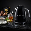 Smeg 50's Retro Style Kettle, 1.7L, 7 Cups, Automatic Shut Off, Black, KLF03BLUS 🍁 All In One Marketplace Canada