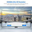 HDMI Cable 6.6feet(2meter), 4K HDMI Lead-Snowkids HDMI Cable 4K@60Hz, 3D Support, Ethernet Function, Video 4K UHD 2160p, HD 1080p, 3D - (for Fire TV, for PS-3/4, for Netfilx) 🍁 All In One Marketplace Canada