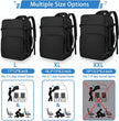 ZOMFELT Travel Backpack for Women Men, TSA 15.6
