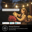 Kasa Smart Outdoor Dimmer Plug by TP-Link (KP405) - IP64 Waterproof Plug for Outdoor String Lights, Works with Alexa, Long Wi-Fi Range, 2.4GHz WiFi Required, No Hub Required, ETL Certified Black 🍁 All In One Marketplace Canada