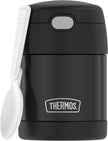 THERMOS FUNTAINER Kids Food Jar with Spoon, 10oz, Black 🍁 All In One Marketplace Canada