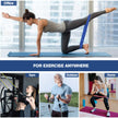 Sensyne Resistance Bands Set 16PCS Exercise Band for Working Out Up to 150 lbs, for Indoor and Outdoor Sports, Fitness, Suspension, Speed Strength, Baseball Softball Training, Home Gym, Yoga 🍁 All In One Marketplace Canada
