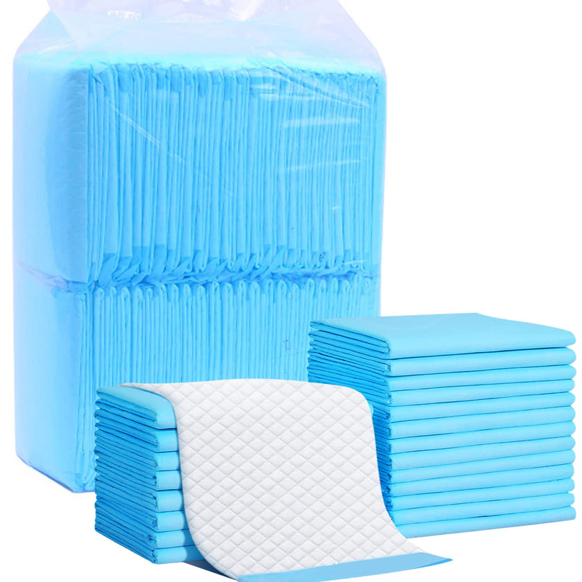 OBYFGILY 100 Pack Disposable Changing Pads, Portable Diaper Change Pad for Baby, Super Absorbent Leak-Proof Incontinence Bed Table Pee Mat for Travel and Home 🍁 All In One Marketplace Canada