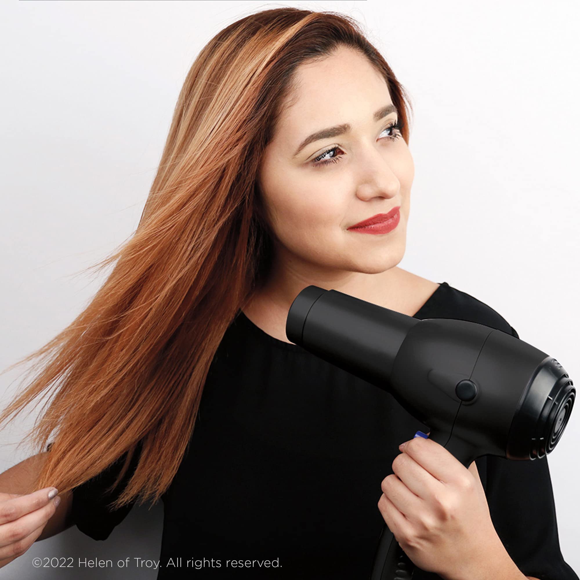 Revlon RV544FBLK Advanced Ionic Technology™ Hair Dryer with Diffuser, Powerful, Ionic Hair Dryer with Concentrator, Quick Dry, Lightweight, 2 Heat/ Speed Settings, Less Frizz, Shiny and Smooth Hair, Black 🍁 All In One Marketplace Canada