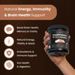 Organic Mushroom Powder - 10-in-1 Complex - Mushroom Supplement Powder Blend for Memory, Focus & Immune Support - Mushroom Blend For Coffee, Water, Smoothies - 8oz 🍁 All In One Marketplace Canada