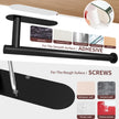 DEKAVA Paper Towel Holder Under Cabinet Wall Mount for Kitchen Paper Towel, Self-Adhesive Paper Towel Bar, Paper Towel Rack, SUS304 Stainless Steel 13 inch 🍁 All In One Marketplace Canada