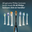 Philips Sonicare Optimal Plaque Control Electric Toothbrush Heads, Motorized Sonicare Toothbrush Heads, BrushSync Technology, Brush Head Pack (3 Heads), White, HX9023/65 🍁 All In One Marketplace Canada