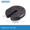 US Weight 40 Pound Canopy Weight Set of 4 and Carry Strap with No-Pinch Design - Easy Installation and Removal to Secure Tents, Canopies, and Umbrellas at Outdoor Events 🍁 All In One Marketplace Canada