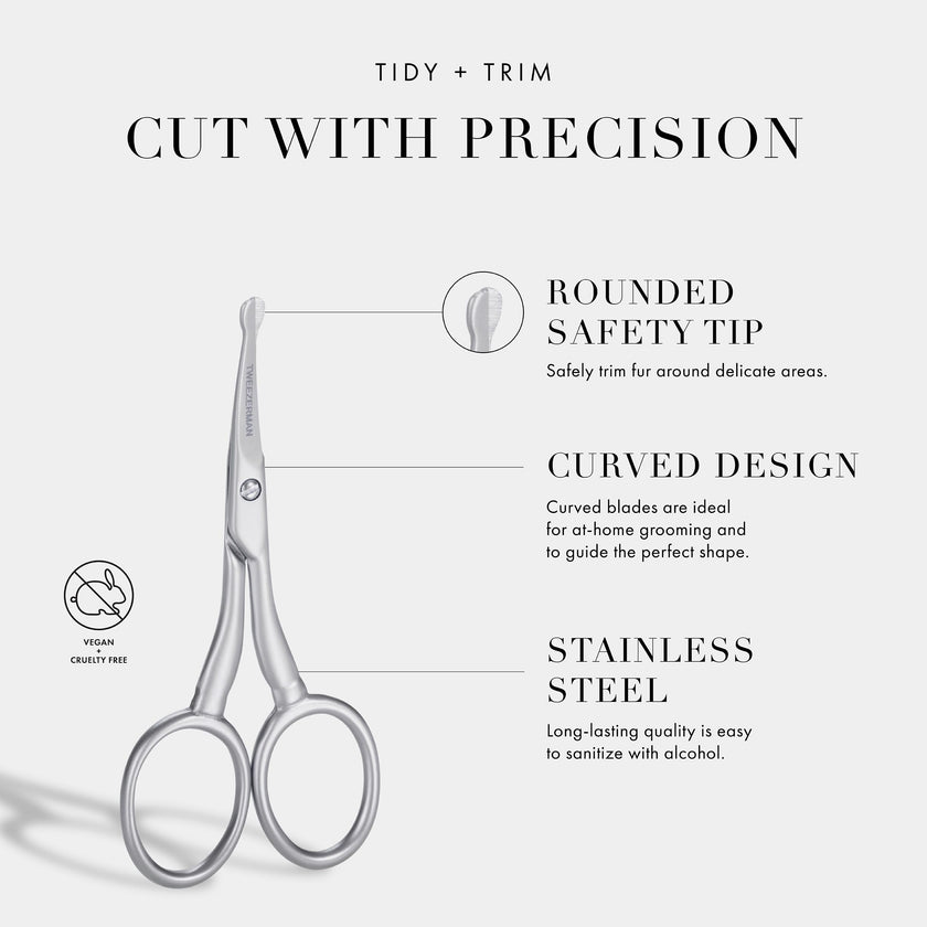 Tweezerman Dog and Cat Stainless Steel Safety Tip Grooming Scissors 🍁 All In One Marketplace Canada