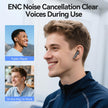 Wireless Earbuds, Bluetooth 5.4 in-Ear Headphones Wireless Bluetooth with ENC 4 Mics, Bluetooth Earbuds 50 Hour Noise-Cancelling Ear Buds with LED Indicator, IPX7 Waterproof for Sports/Work Black 🍁 All In One Marketplace Canada