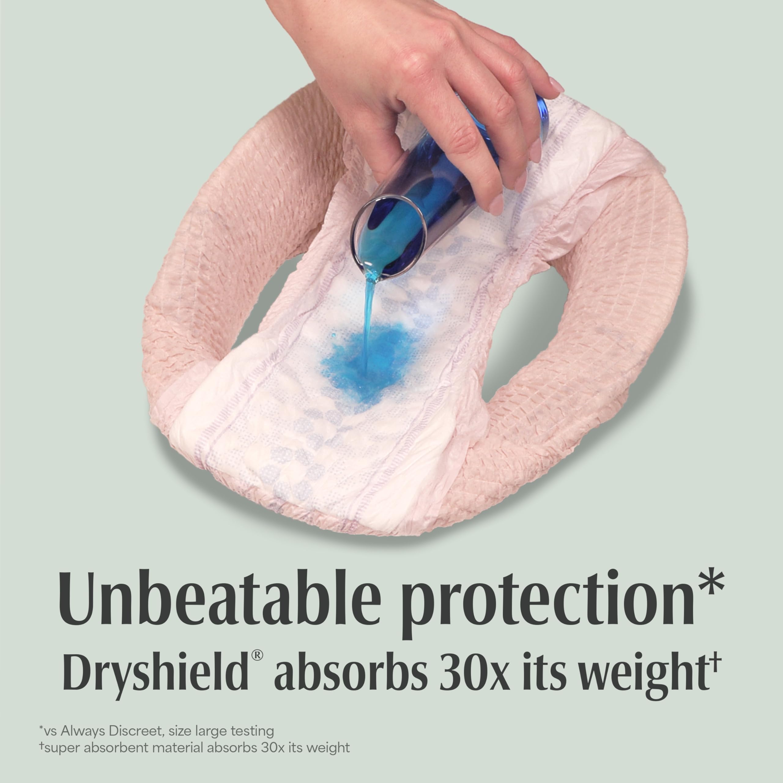 Depend FIT-FLEX Adult Incontinence Underwear for Women, Maximum Absorbency, S, Blush, 32 Count 🍁 All In One Marketplace Canada