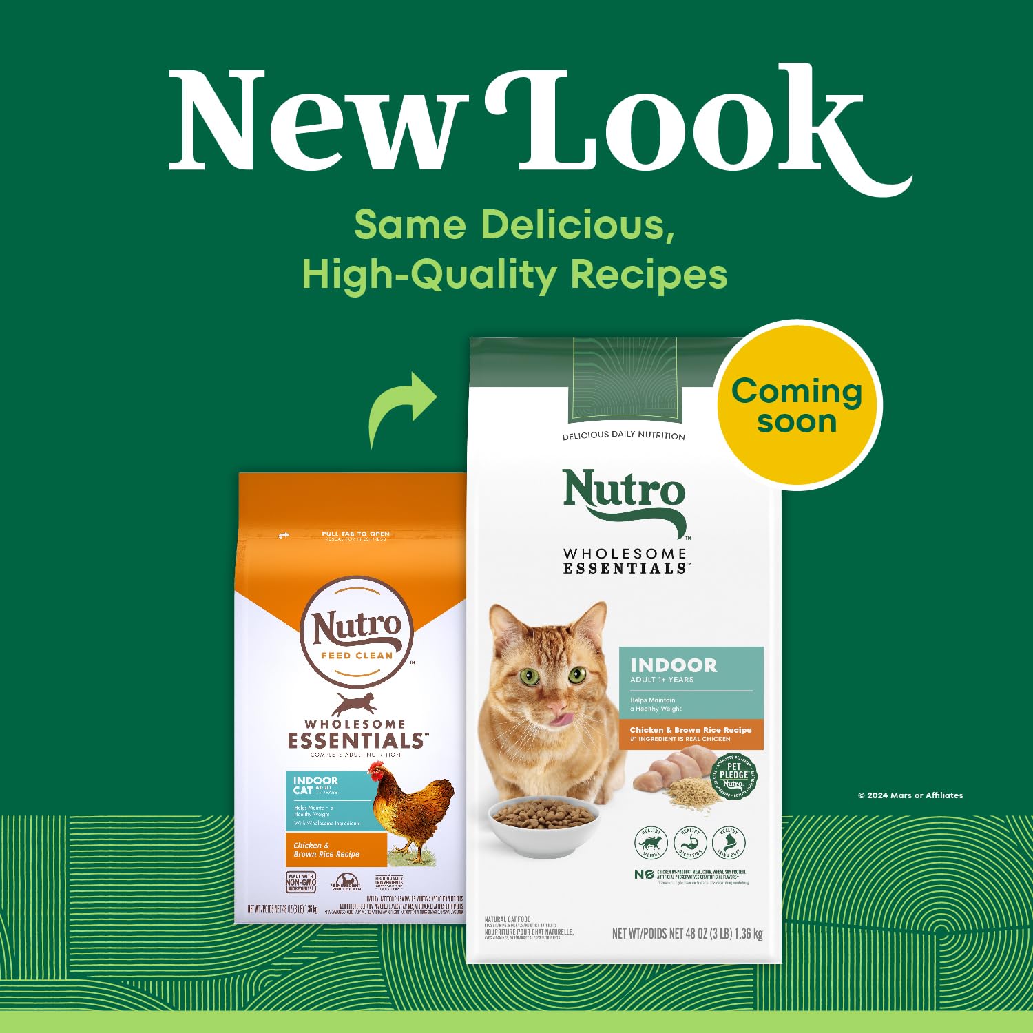 Nutro Wholesome Essentials Adult Dry Cat Food, Chicken Flavour, 1.36kg 🍁 All In One Marketplace Canada