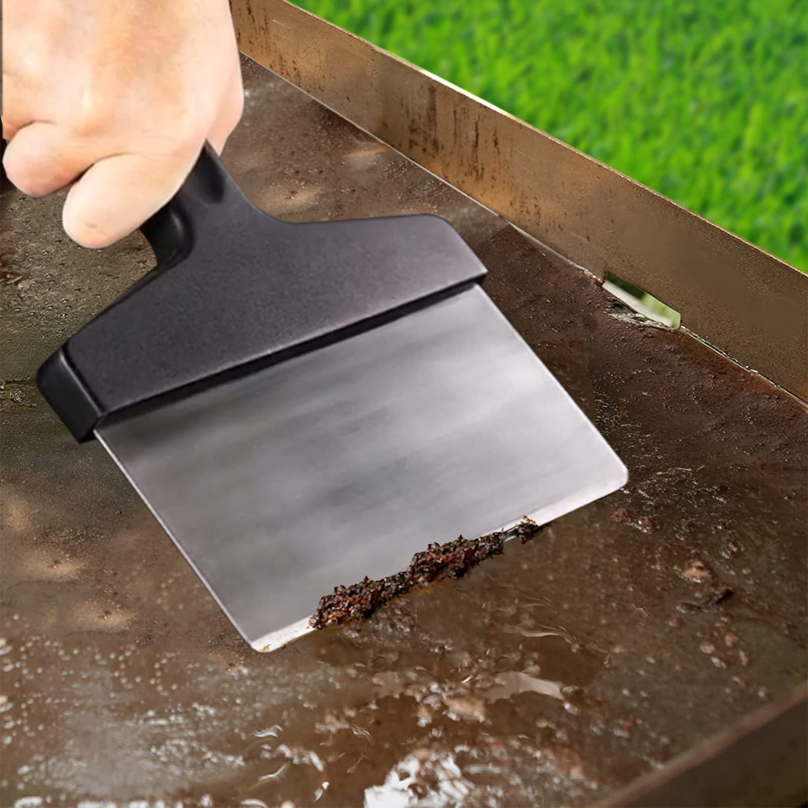 Griddle Cleaning Kit for Blackstone 15 Pieces - Heavy Duty Grill Cleaner Kit with Grill Stone, Griddle Scraper, & Griddle Brush with Stainless Steel Handle Easy to Use Flat Top Cleaning Kit 🍁 All In One Marketplace Canada