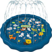 SplashEZ 3-in-1 Splash Pad, Sprinkler for Kids, and Wading Pool for Learning – Children’s Sprinkler Pool, 60’’ Inflatable Water Toys – “from A to Z” Outdoor Swimming Pool for Babies and Toddlers 🍁 All In One Marketplace Canada