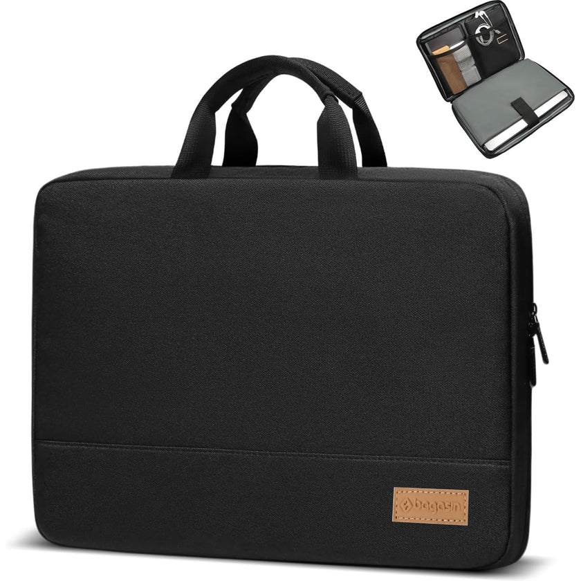 bagasin Laptop Sleeve Case, 15 15.6 16 inch TSA Laptop Sleeve Water Resistant with 4-Layer Protection, Computer Carrying Bag Compatible with MacBook, HP, Dell, Lenovo, Asus Notebook 🍁 All In One Marketplace Canada