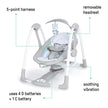 Ingenuity ConvertMe 2-in-1 Compact Portable Automatic Baby Swing & Infant Seat, Battery-Powered Vibrations, Nature Sounds, 0-9 Months 6-20 lbs (Raylan) 🍁 All In One Marketplace Canada