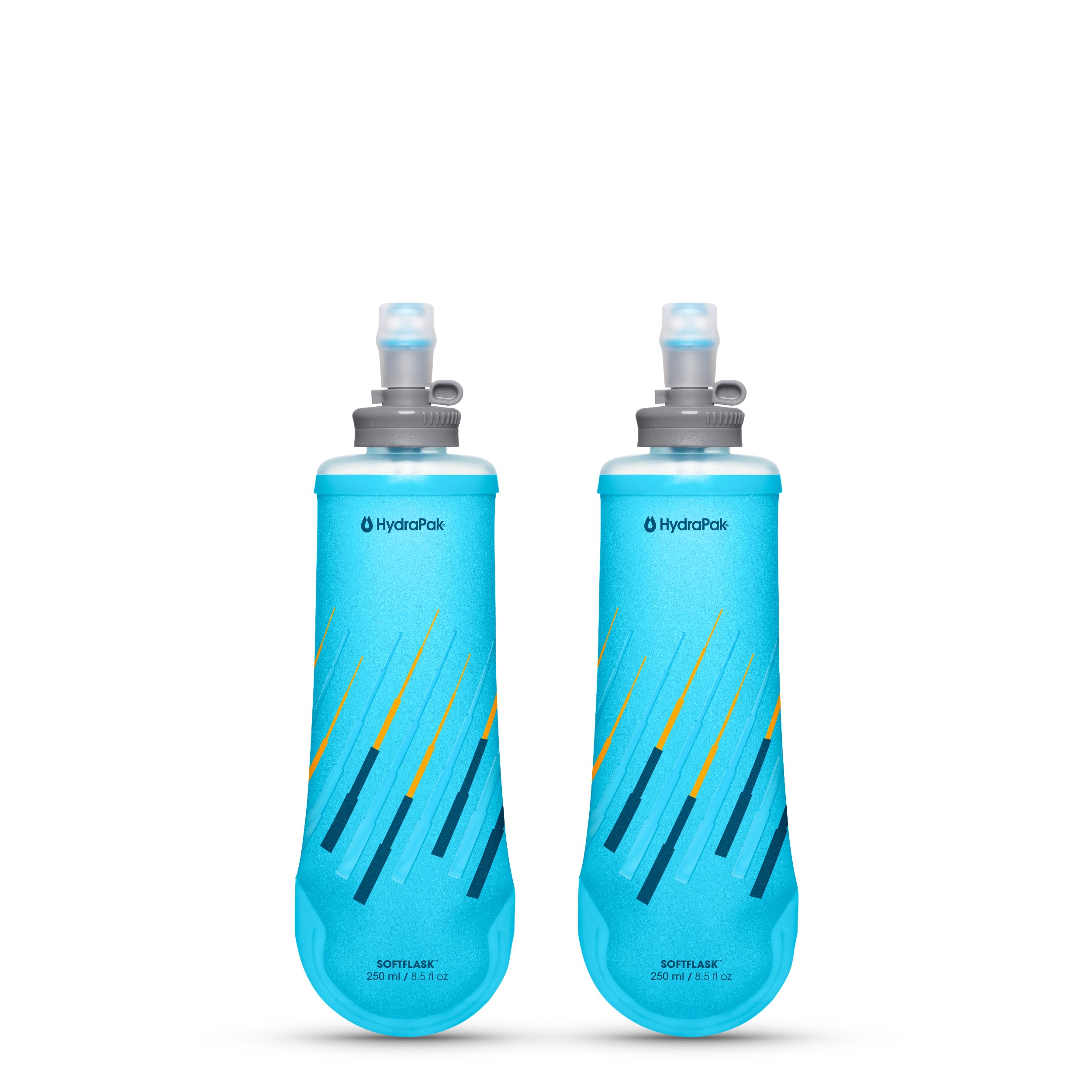 HydraPak SoftFlask Collapsible Nutrition Flask 2-Pack (250ml, Malibu) 🍁 All In One Marketplace Canada