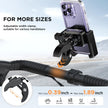Miracase Bike Motorcycle Phone Holder, [1s Quick Lock] Bicycle Phone Mount Handlebar Cell Phone Clamp for Scooter, Compatible with iPhone Samsung Google 🍁 All In One Marketplace Canada