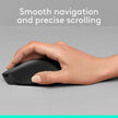 Logitech M330 Silent Wireless Mouse, 2.4GHz with USB Receiver, Optical Tracking, Quiet & Lightweight, Long Battery Life, for PC, Mac, Laptop, Chromebook - Black 🍁 All In One Marketplace Canada