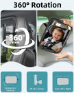 Zacro Baby Car Mirror, Shatter-Proof Acrylic Baby Mirror for Car, Rearview Baby Mirror-Easily to Observe The Baby's Every Move, Safety and 360 Degree Adjustability 🍁 All In One Marketplace Canada
