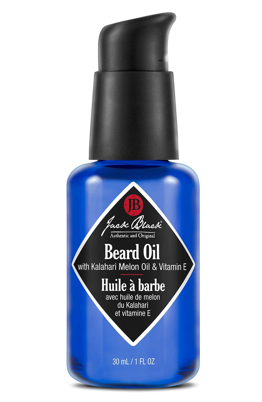 Jack Black Beard Oil - Beard Conditioner & Softener for Men, Kalahari Melon Oil & Vitamin E - 30ml 🍁 All In One Marketplace Canada