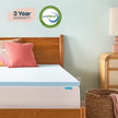 Linenspa 2 Inch Memory Foam Mattress Topper, Gel Infused Full Mattress Topper, CertiPUR-US Certified 🍁 All In One Marketplace Canada