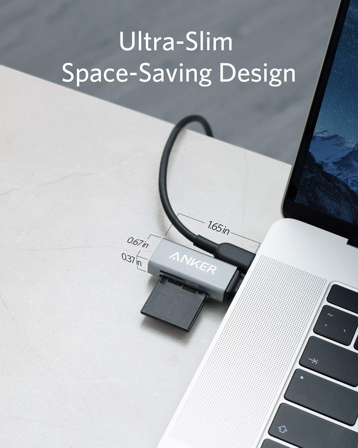 Anker SD Card Reader, 2-in-1 USB C Memory Card Reader for Digital Camera SD Card Viewer with Dual Slot for SDXC, SDHC, SD, MMC, RS-MMC, Micro SDXC,MicroSD, Micro SDHC Card, and UHS-I Cards 🍁 All In One Marketplace Canada
