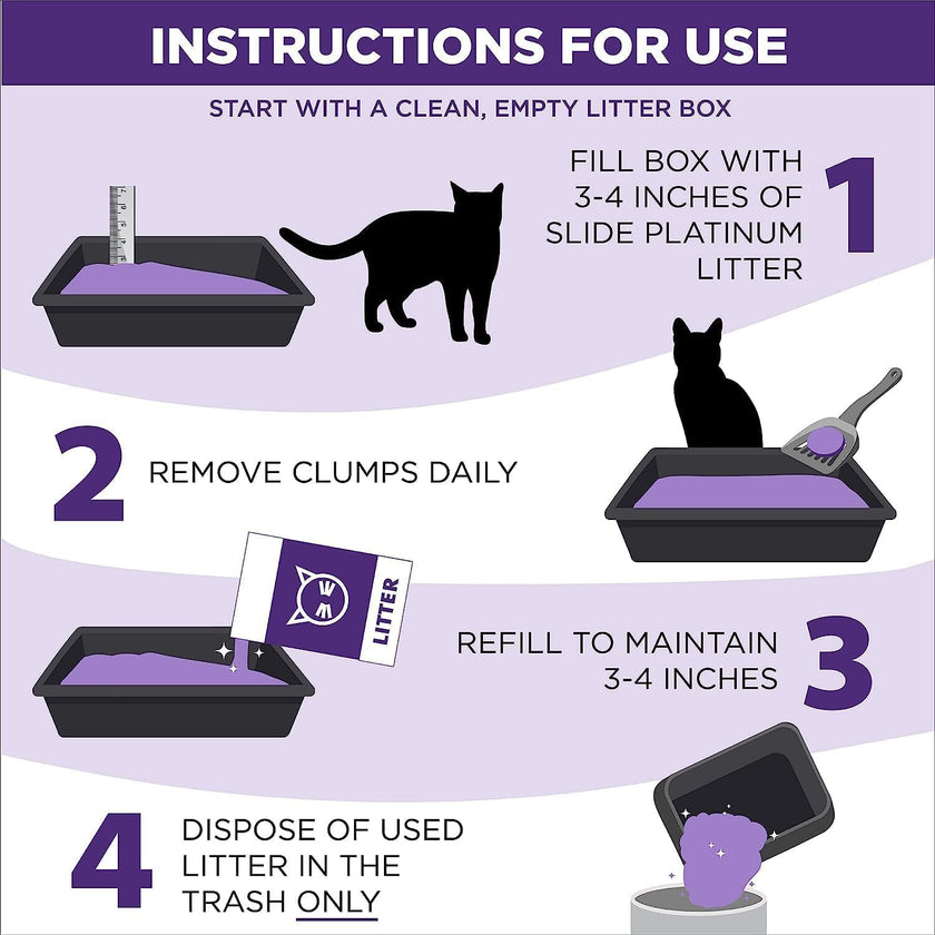ARM & HAMMER Platinum Cat Litter, Clump & Seal, EXTRA STRENGTH Odour Control with 14 Days of Odour Control, Multi-Cat, Hard Clumping Clay, 99.99% Dust Free, 12.47kg (Pack of 1) 🍁 All In One Marketplace Canada