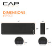 CAP Barbell Yoga Mat 1/2