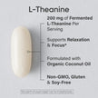 Sports Research® Double Strength ‘Suntheanine’ L-Theanine with Organic Coconut Oil - Promotes Alertness, Focus, and Relaxation without Drowsiness - 200 mg L Theanine Supplement - 60 Softgel Capsules 🍁 All In One Marketplace Canada