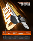SEALIGHT 2026 Upgraded H1 LED Headlight Bulbs, 1:1 Design 60,000LM 1000% Brighter H1 Headlight Bulb, 6500K Cool White, Plug and Play Halogen Replacement, Non-polarity, Pack of 2 🍁 All In One Marketplace Canada