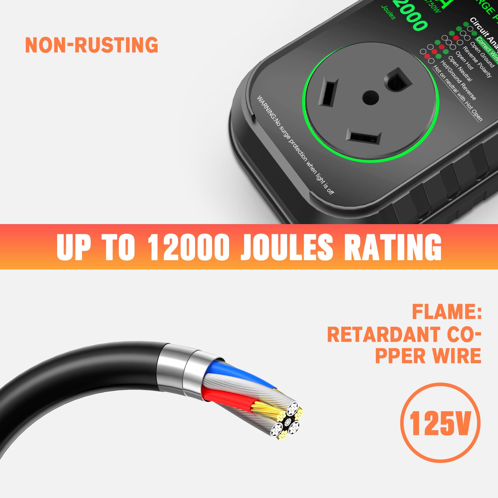 GEARGO RV Surge Protectors 30 Amp RV Circuit Analyzer, [𝟐𝟎𝟐𝟔 𝐍𝐞𝐰 𝐔𝐩𝐠𝐫𝐚𝐝𝐞𝐝 & 𝐆𝐞𝐧𝟐] Full Protection, RV Adapter Plug for Camper(Green) 🍁 All In One Marketplace Canada