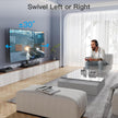 PERLESMITH Swivel Universal TV Stand/Base - Table Top TV Stand for 24-60 inch LCD LED TVs - Height Adjustable TV Mount Stand with Tempered Glass Base, VESA 400x400mm, Holds up to 99lbs PSTVS09 🍁 All In One Marketplace Canada