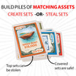 Cover Your Assets Card Game by Grandpa Beck's Games - Fun Family-Friendly Set-Collecting Game for Kids, Teens & Adults - from the Creators of Skull King - Ideal for 2-6 Players Ages 7+ 🍁 All In One Marketplace Canada