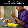LEGO Star Wars Brick-Built Star Wars Logo - Building Blocks for Adults 18+ - Star Wars Gift Idea for Birthdays - Collectible DIY Model Kit - Home Decor Idea for Fans of The Movie Series - 75407 🍁 All In One Marketplace Canada