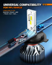 SEALIGHT 9003 H4 HB2 LED Headlight Bulbs, 45000 Lumens Super Bright LED Bulbs, 6000K Super Bright White Halogen Replacement Bulbs, Quick Installation, Pack of 2 🍁 All In One Marketplace Canada