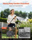 VEVOR Wall Mounted Garden Hose Reel, Holds 125 ft 5/8-inch Hose, Heavy-Duty Water Hose Winder, Space-Saving Design, Outdoor Manual Reel with Brass Fitting and Storage Basket for Yard Lawn 🍁 All In One Marketplace Canada