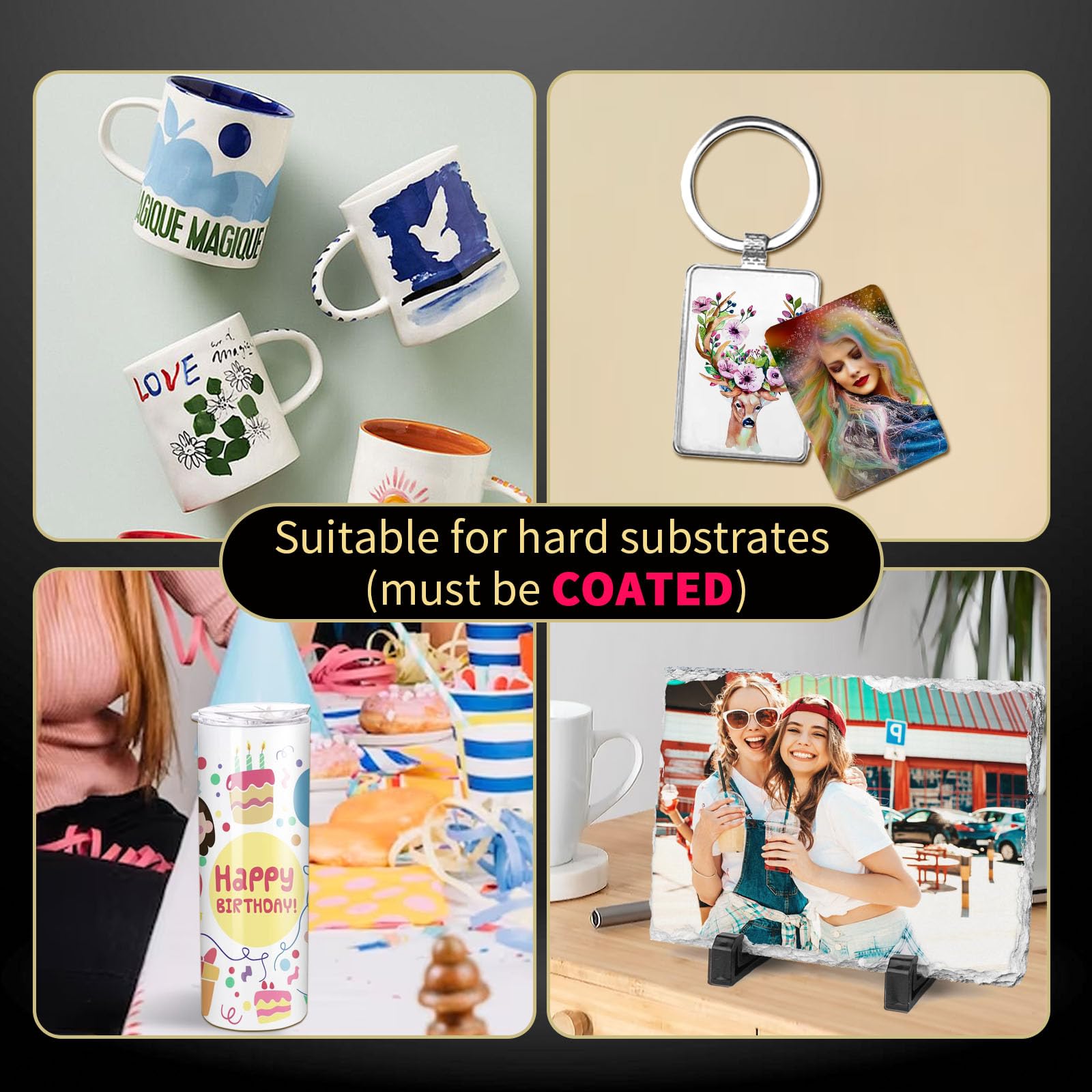 A-SUB Sublimation Paper 8.5x11 Inch 110 Sheets ONLY Compatible with Sublimation Printer and Sublimation Ink 125g 🍁 All In One Marketplace Canada