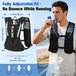 Zacro Running Vest for Men Women, Lightweight Hydration Vest with 2L Water Bladder, Adjustable No Bounce Fit, Breathable Reflective Vest for Marathon, Trail, Hiking, Cycling 🍁 All In One Marketplace Canada