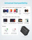 Anker iPhone 17/16 Charger, 2-Pack 20W Fast USB C Charger Block, for iPhone 17/16/16 Pro Max/15 Series/iPad Pro and More (2 Pack & 2 Cable)(Black) 🍁 All In One Marketplace Canada